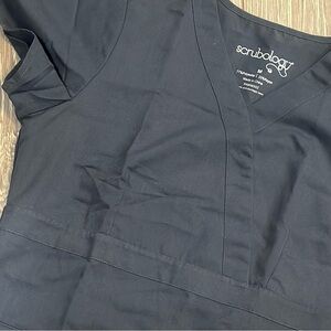 Scrubology Grey Scrub Top